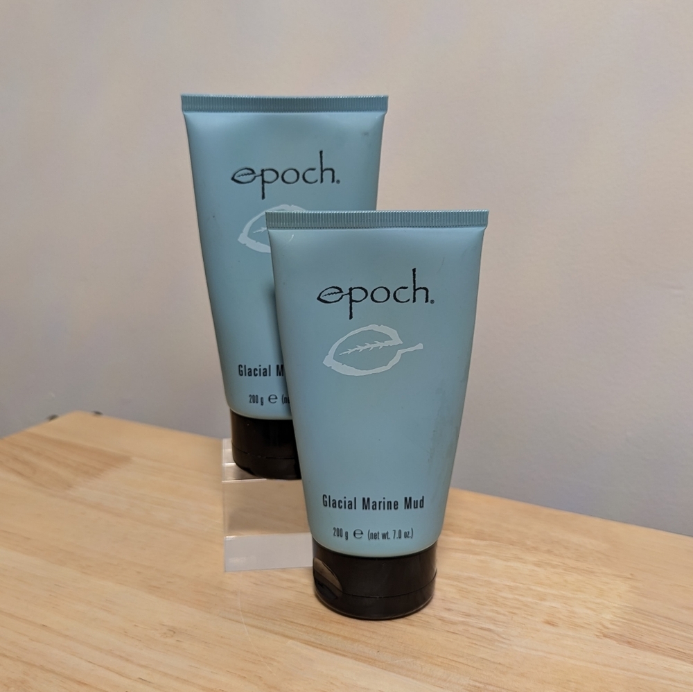 2X NU SKIN Epoch Glacial Marine Mud 7oz (200g) New HTF Original Formula Sealed